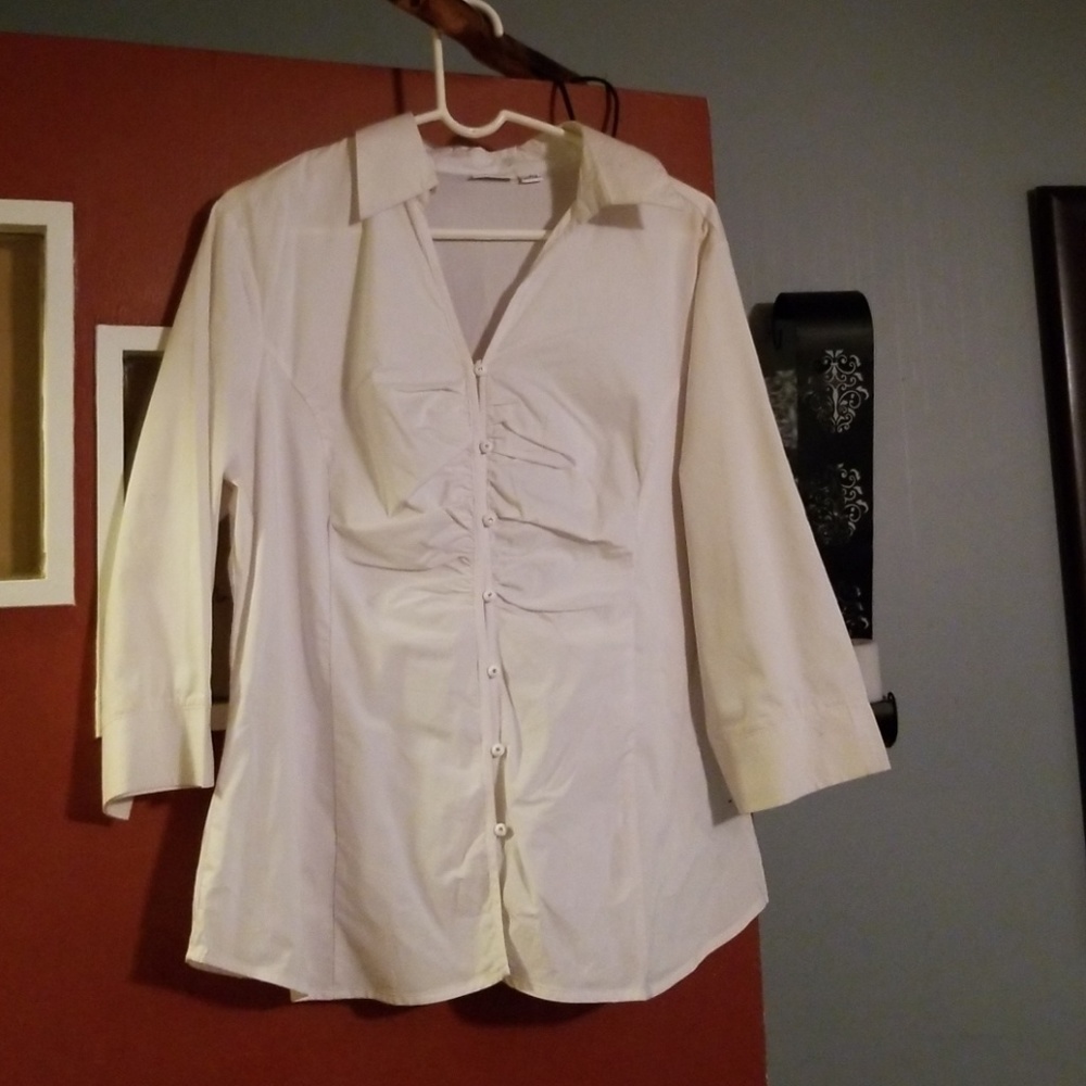 White button up shirt